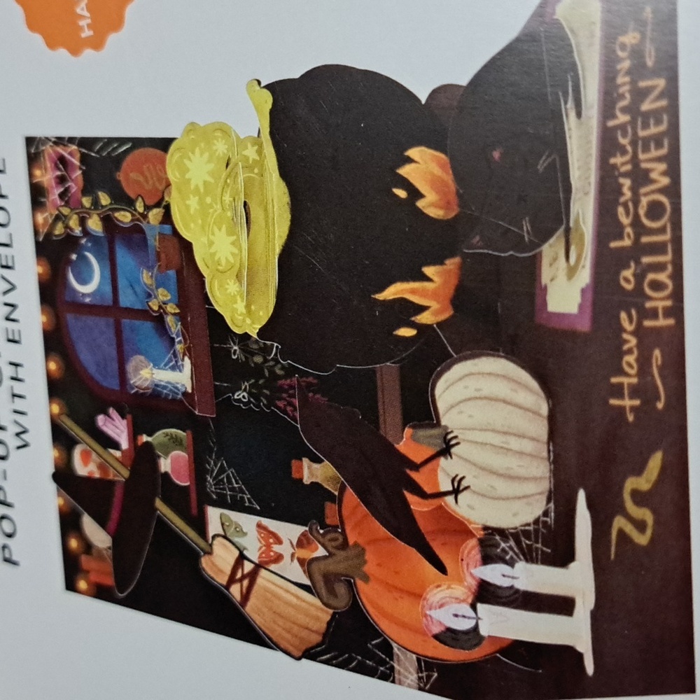 Halloween Pop Up Greeting Card/ BUNFLE ONLY - Picture 2 of 4